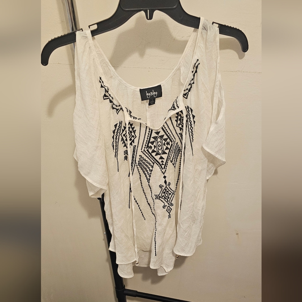 White off the shoulder Blouse